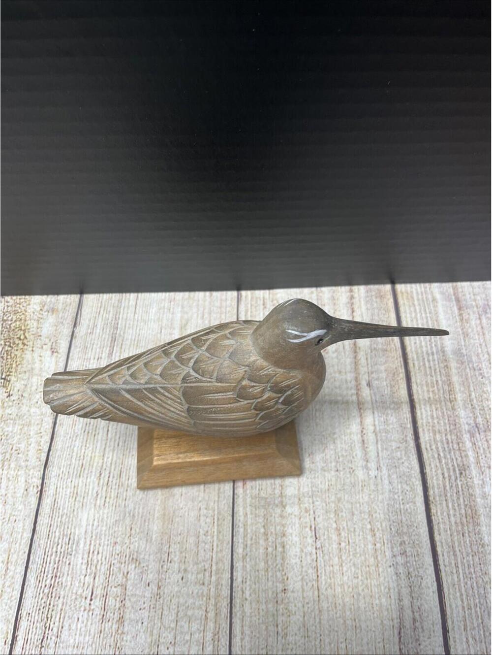 Vintage Hand Carved Shore Birds Set Of 3 Sand Pipers - Picture 5 of 15